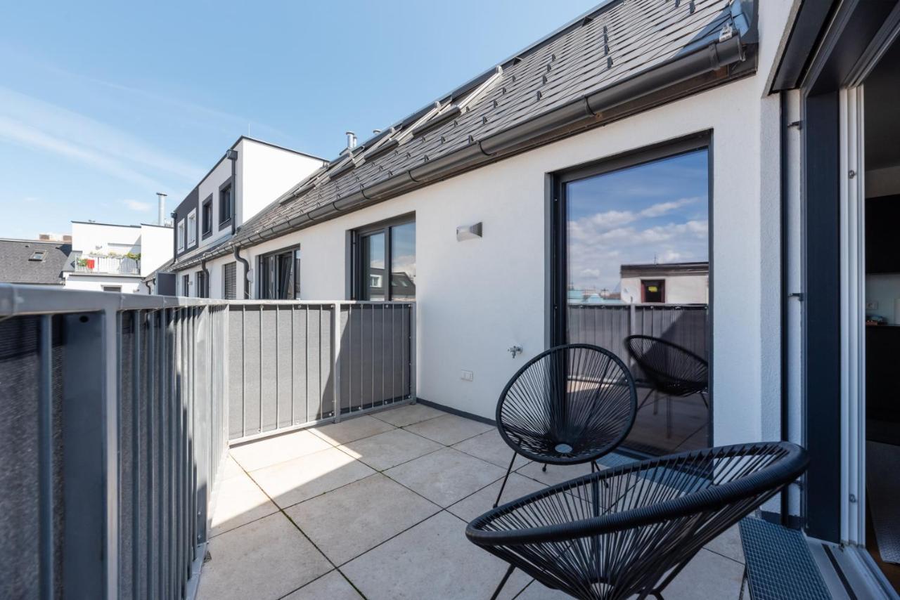 Stylisches Apartment In Zentraler Gruenruhelage Mit Garagenplatz Wien Exterior foto